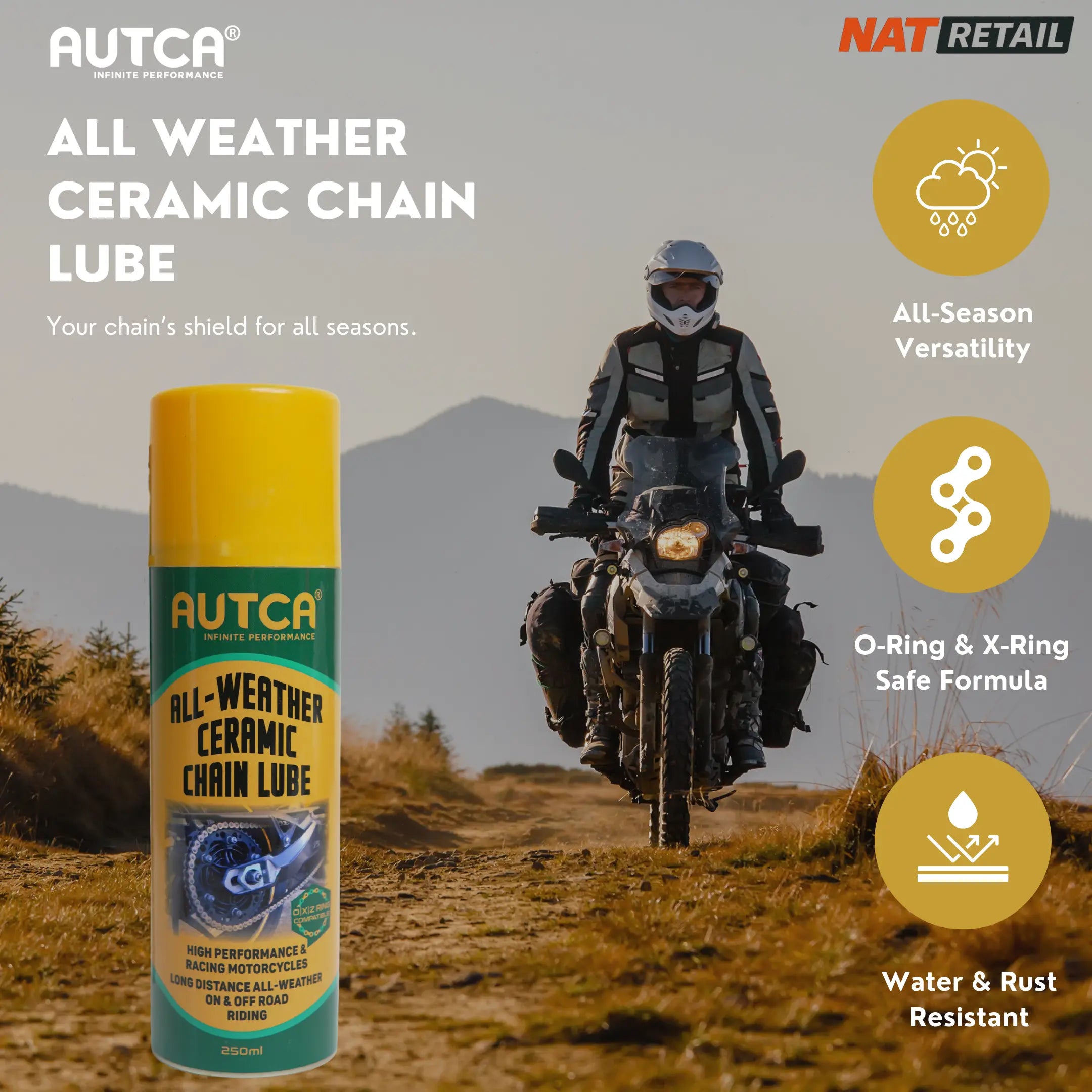 Autca Ceramic Chain lube 250ML