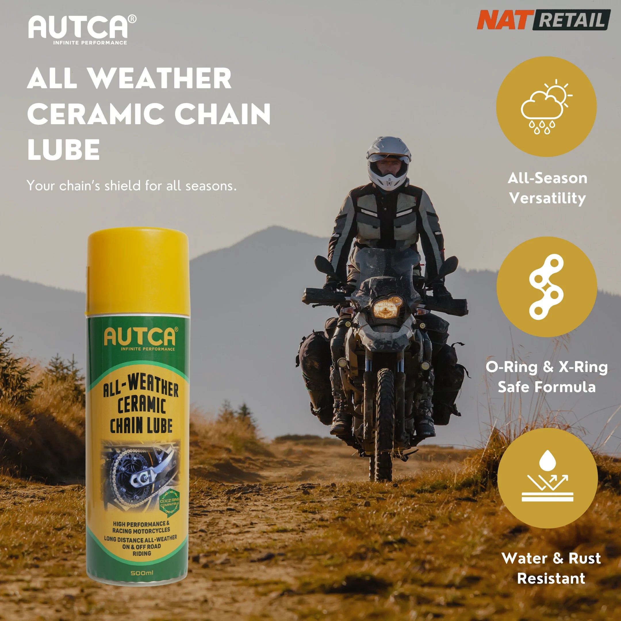 Autca Ceramic Chain lube 500ML